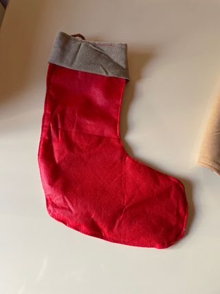 Calza Natale confezionata a mano