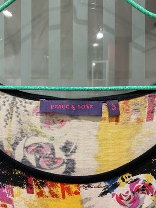 Vestido Peace & Love Multicolor Talla XL