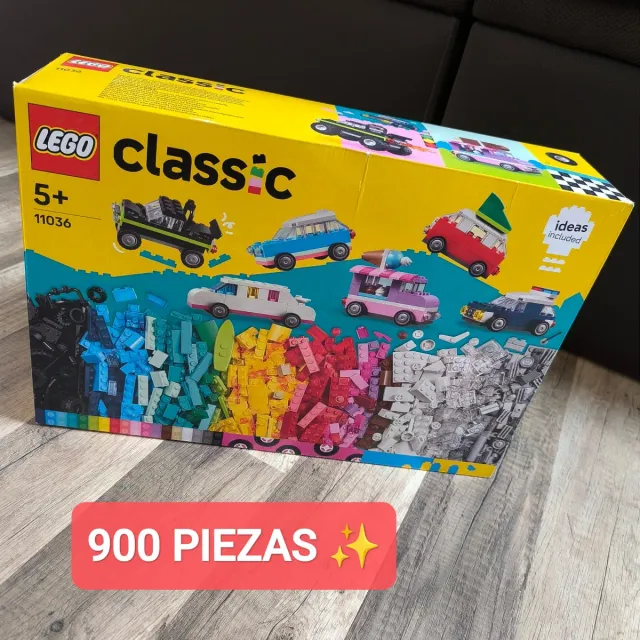 Lego Classic Coches Creativos 11036 900 Piezas