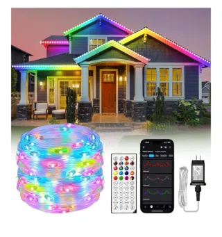 Luci LED natalizie multicolore