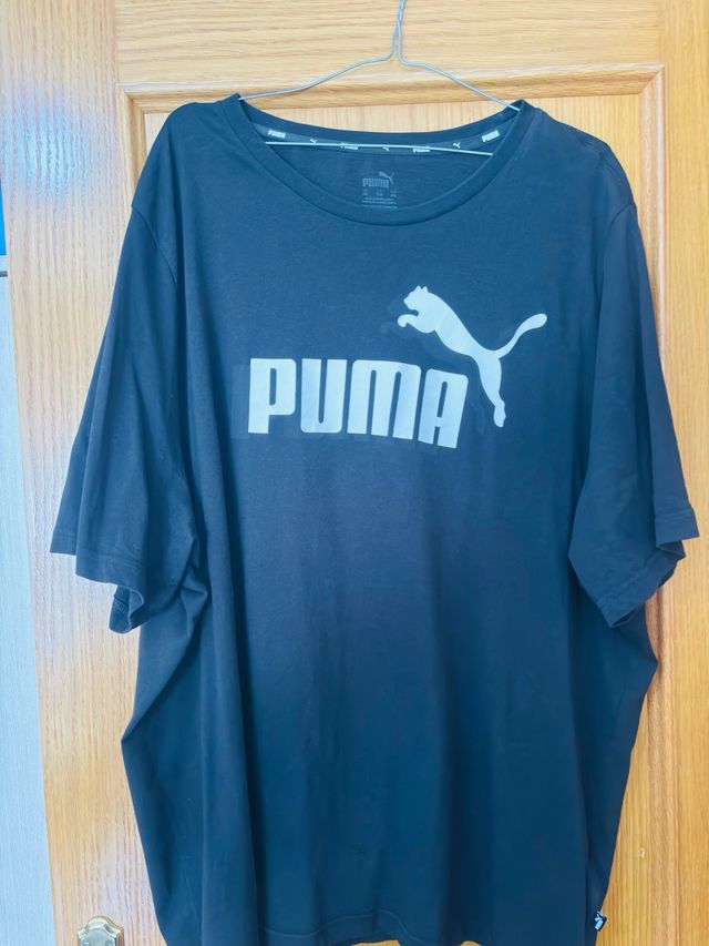 Camiseta Puma Talla XXXL Negra