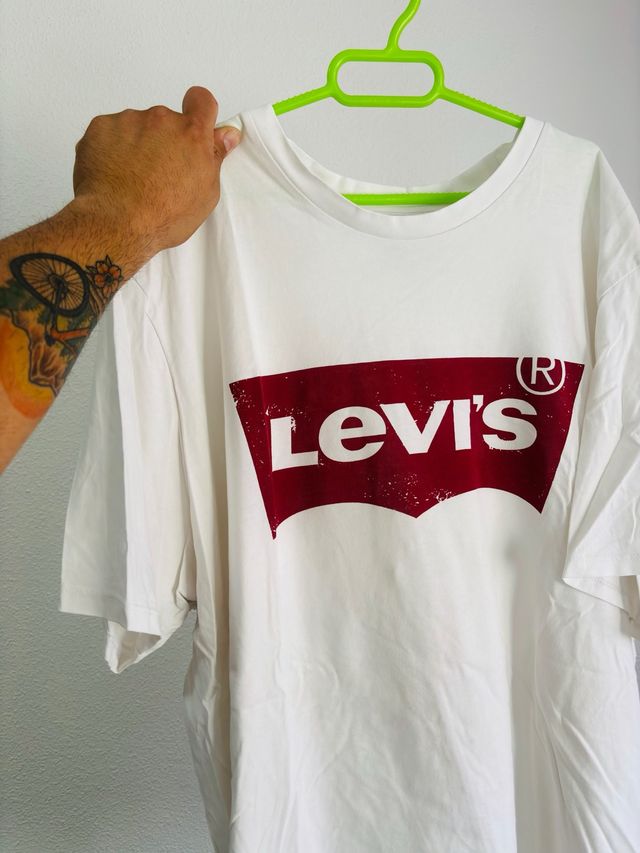Camiseta Levi's Blanca Talla XXXL