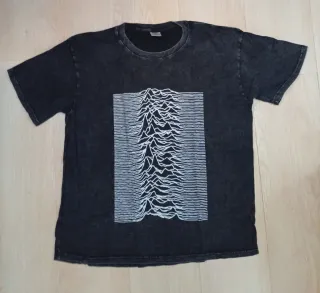Camiseta negra Joy Division