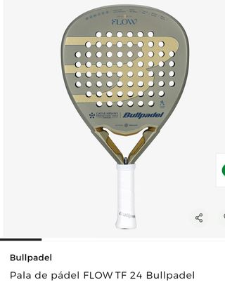 Pala padel Bullpadel Flow TF 24
