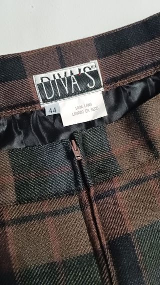 Falda cuadros Diva's T.44