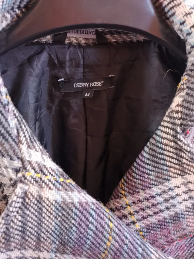 Giacca scozzese doppio petto tg M