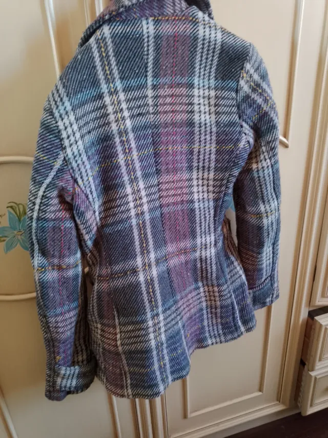 Giacca scozzese doppio petto tg M