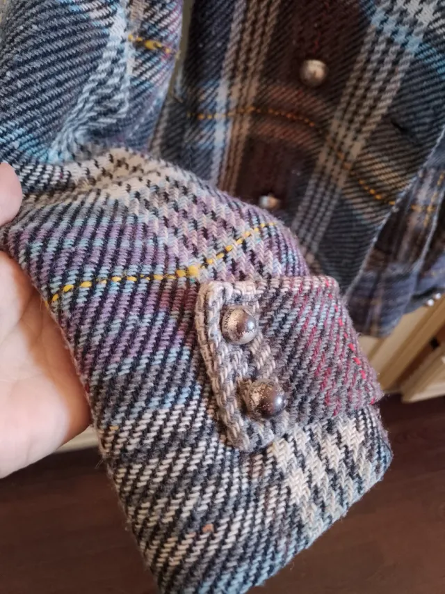 Giacca scozzese doppio petto tg M