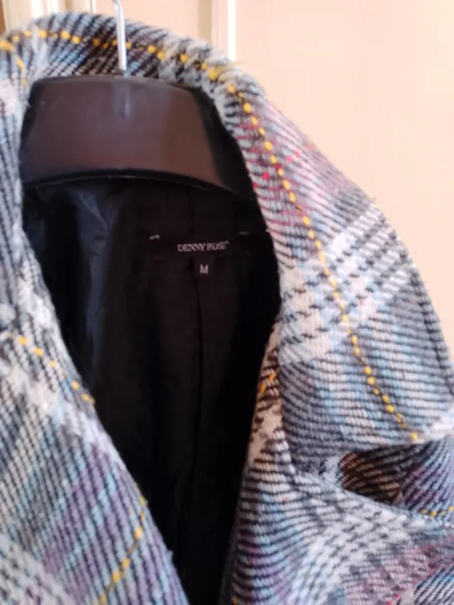 Giacca scozzese doppio petto tg M