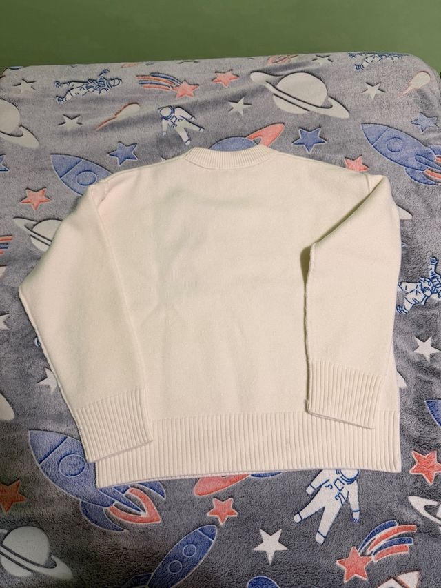 Maglione Ami Paris con cuore rosso