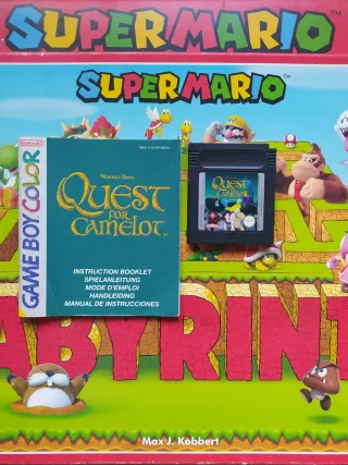 - Con manual -Quest for Camelot Game Boy Color