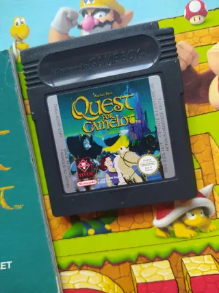 - Con manual -Quest for Camelot Game Boy Color