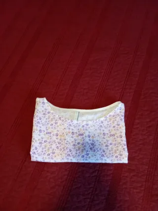 Blusa floral talla única