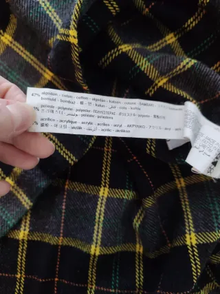 Maglia Zara scozzese taglia XS