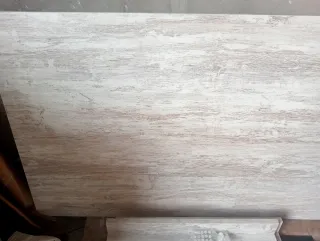 Mueble TV y mesa comedor madera