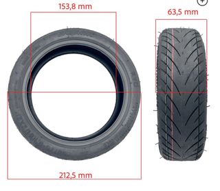 Neumático 8 1/2 x 2 símil