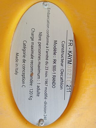 Kayak rígido Tribord RK500