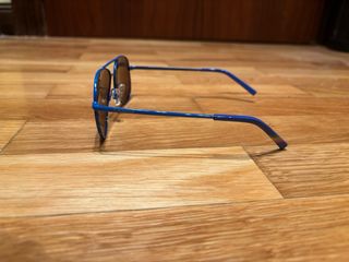 Gafas Polaroid Espejo Azul Niño con funda