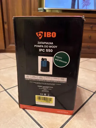 Pompa immersione IBO IPC 550