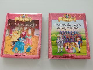 n. 2 Libri per bambini "piccole principesse"