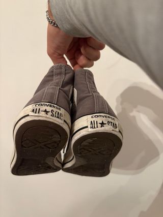 Converse All Stars Chuck Taylor Vintage Grigie 45