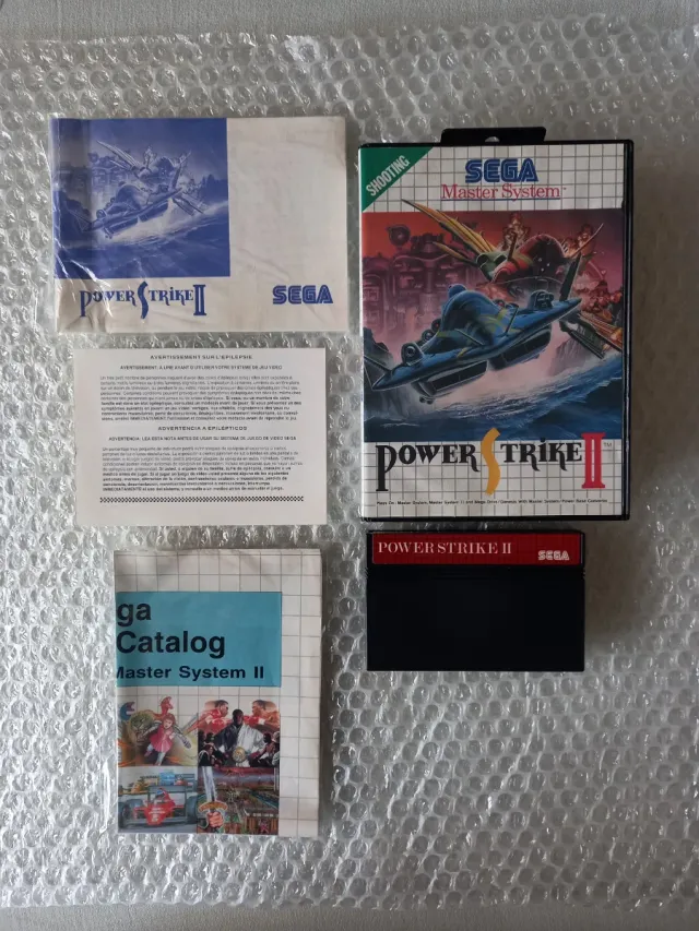 Power Strike II Sega Master System Completo