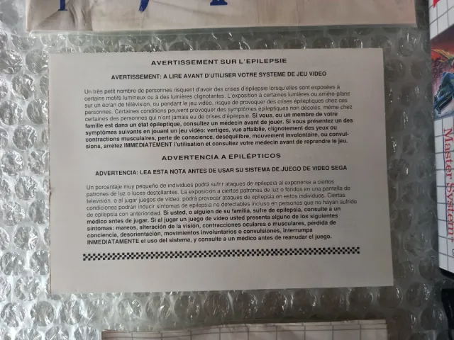 Power Strike II Sega Master System Completo