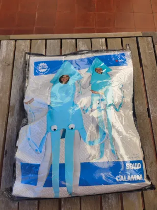 Disfraz Calamar Talla L