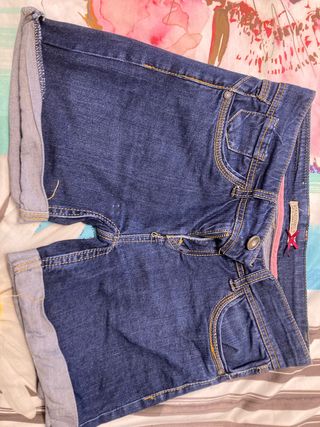 Pantalón corto vaquero Stradivarius Talla XS