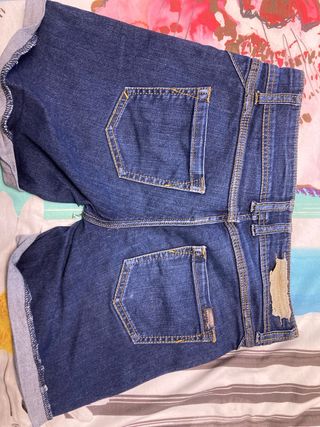 Pantalón corto vaquero Stradivarius Talla XS