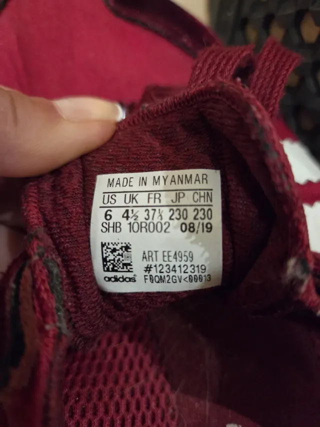 Zapatillas Adidas Rojas