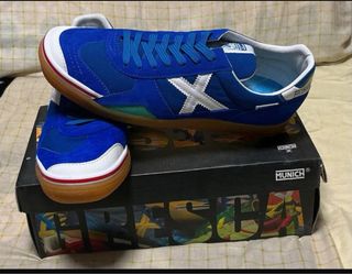 Zapatillas Munich Gresca T42 Azul/Blanco