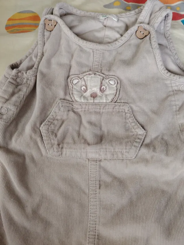 Peto Benetton beige bebé calentito