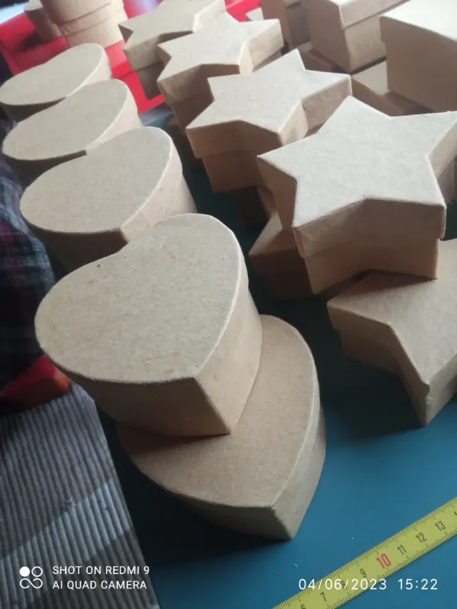 Cajitas de cartón para manualidades