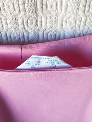 Camiseta tirantes rosa pastel Primark M mujer