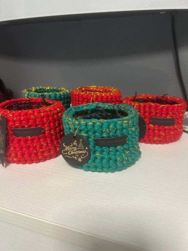 5 Cestini Natalizi Fatti a Mano