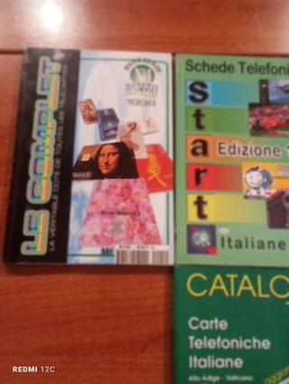 Cataloghi Schede Telefoniche 1997-1999