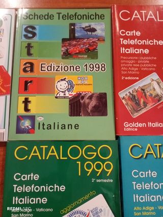 Cataloghi Schede Telefoniche 1997-1999
