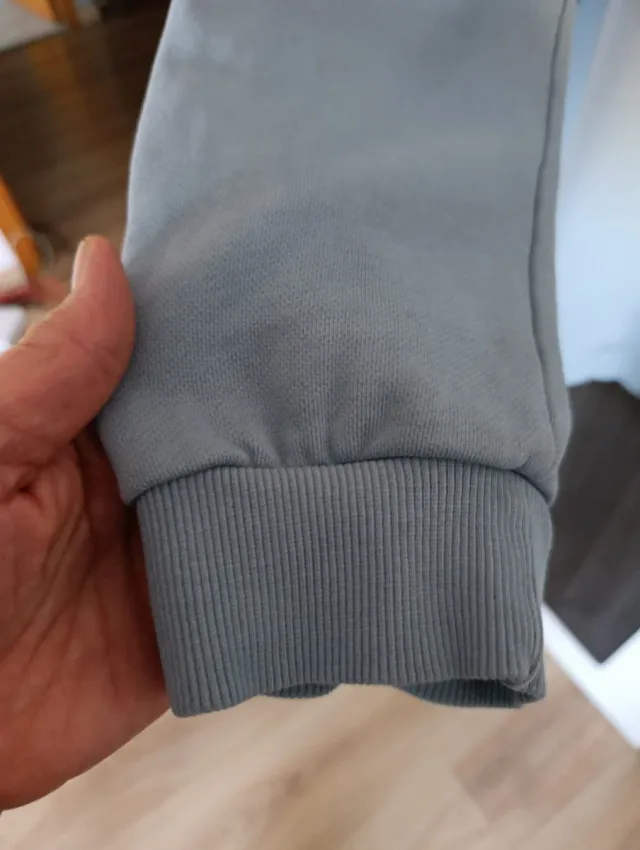 Sudadera Zara azul hombre