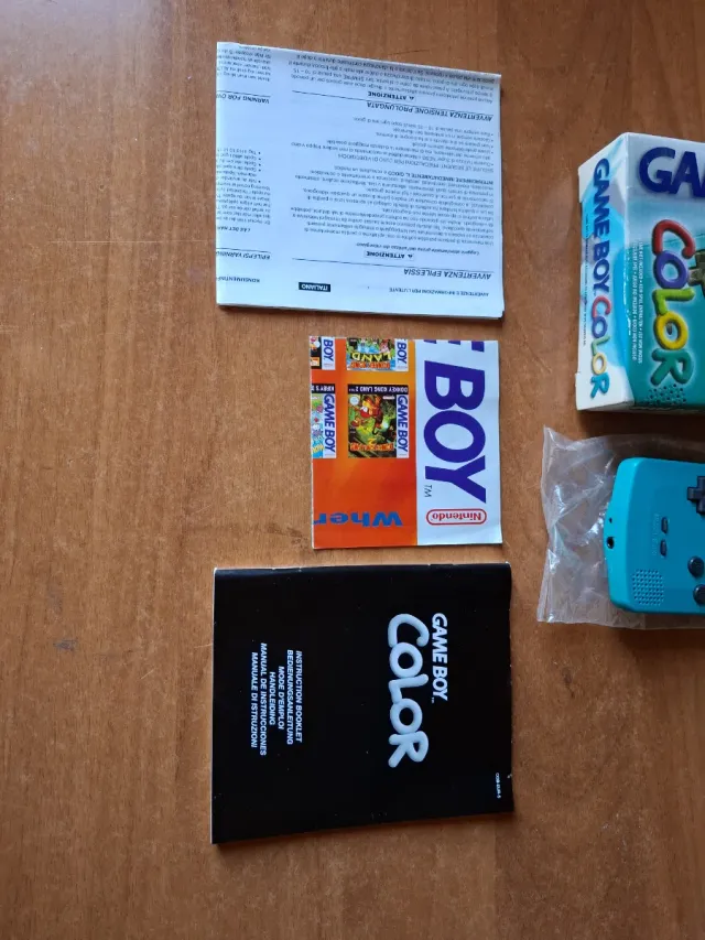 Nintendo Game Boy Color Azul