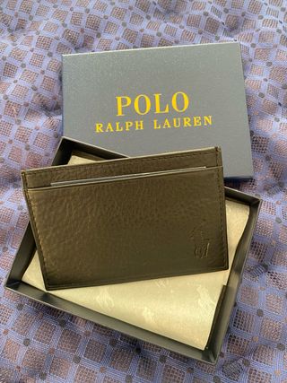 Cartera Polo Ralph Lauren Piel Negra