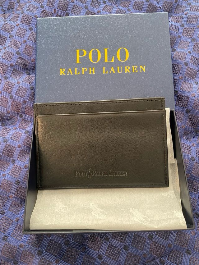 Cartera Polo Ralph Lauren Piel Negra