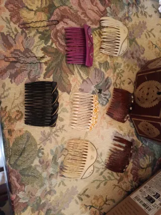 Set pettini laterali capelli vintage