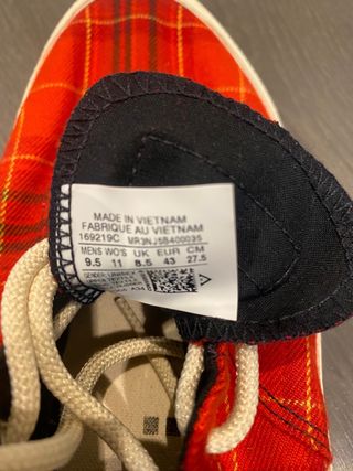 Converse Skid Grip Ox Twisted Plaid Zapatillas