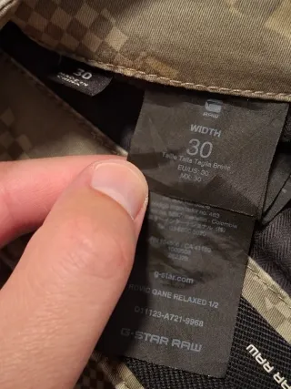 Bermuda Cargo Camuflaje G-Star Raw Talla 30