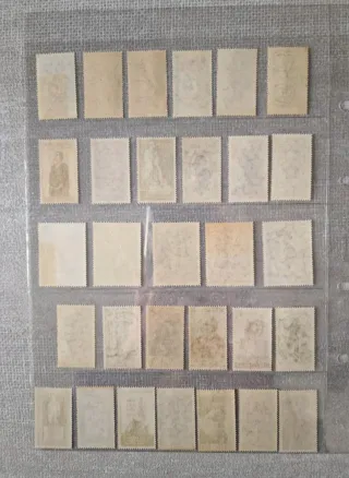 Lotto 30 Francobolli Repubblica Italiana