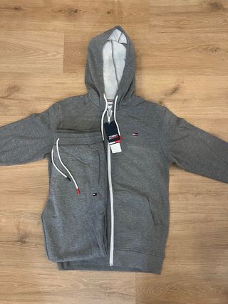 Chándal Tommy Jeans Gris - Talla M