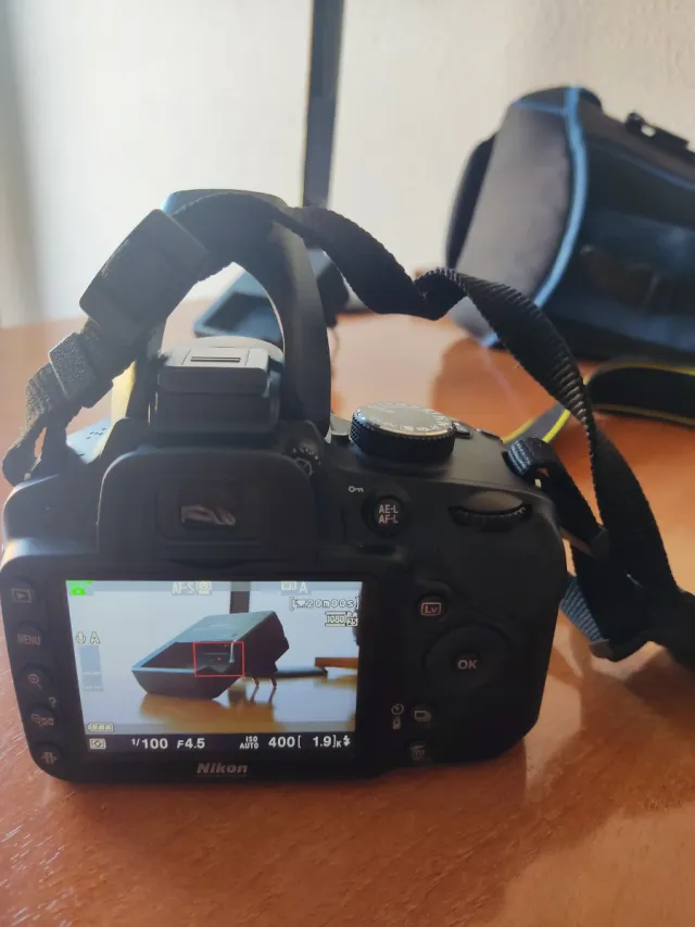 Kit Fotocamera professionale Nikon D3200 come nuova