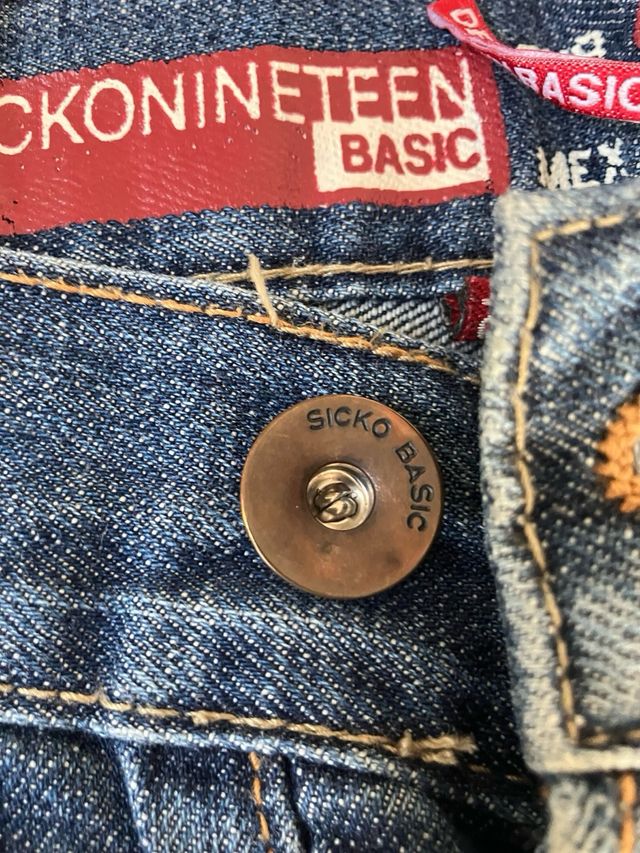 Jeans Sicko Denim Blu