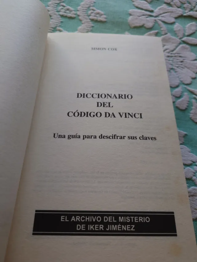 Diccionario Del Codigo Da Vinci Una Guia Para D...